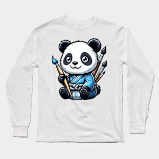 Artist panda Long Sleeve T-Shirt